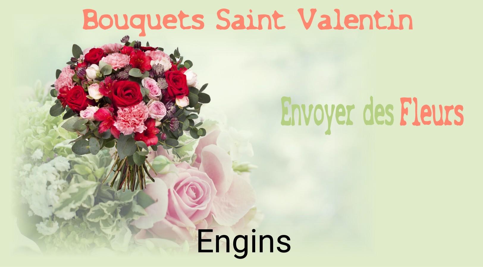 Roses de Saint-Valentin livrées à Engins